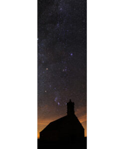 Mont Saint-Michel-de-Braspart : La chapelle sous les étoiles