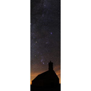 Mont Saint-Michel-de-Braspart : La chapelle sous les étoiles