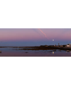 Penmarc'h : Coucher de Lune sur Eckmühl