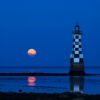 Île-Tudy : La Super Lune se lève