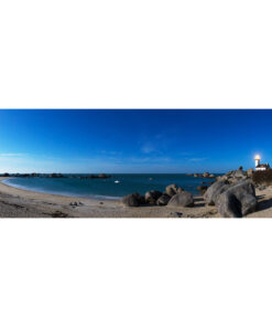 Brignogan : Plage à la Pleine Lune