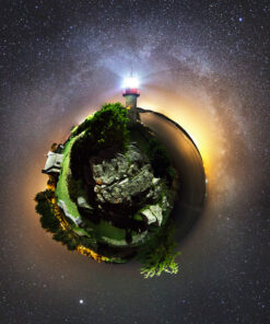 Port-Manec'h : Le phare façon petite planète