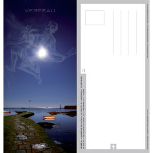 Carte postale "Constellation du zodiaque : le Verseau"