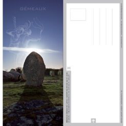 Carte postale "Constellation du zodiaque : les Gémeaux"
