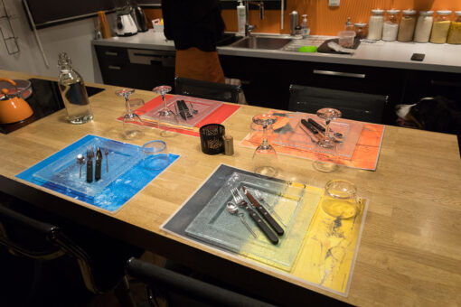 Sets de table en situation