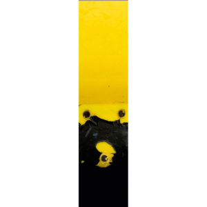 Photo panoramique 16 x 66 "Bonhomme jaune et noir"