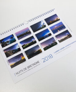 Calendrier 2018 "Nuits de Bretagne"