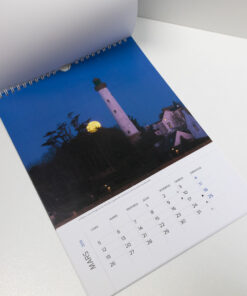 Calendrier 2018 "Paysages lunaires en Bretagne"