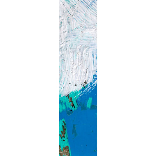 Photo panoramique 16 x 66 "Vague bleue"