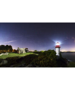 Port Manec'h : Le phare à la lueur de la Lune