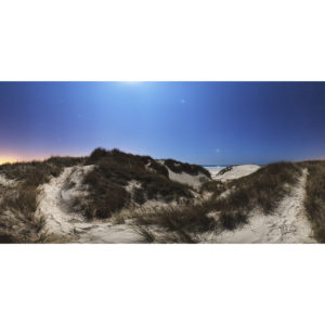 Tréguennec : Les dunes à la lumière de la Lune