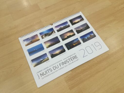 Calendrier 2019 "Nuits du Finistère"