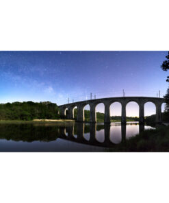 Auray : le pont SNCF sur Le Loc'h