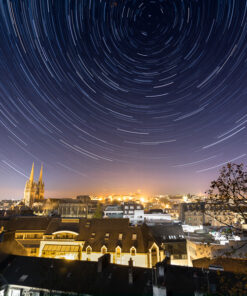 Quimper : circumpolaire sur la ville