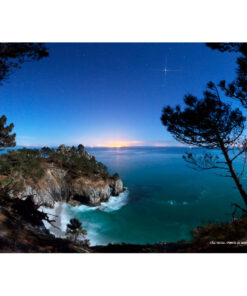 Set de table réversible "Île-Vierge de nuit"