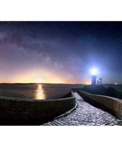 Set de table réversible "Pointe du Minou de nuit"