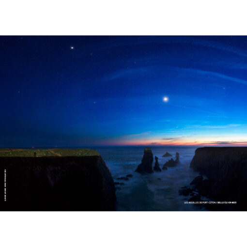 Set de table réversible "Belle-Île-en-Mer de nuit"