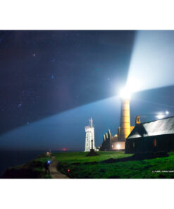 Set de table réversible "Pointe Saint-Mathieu de nuit"