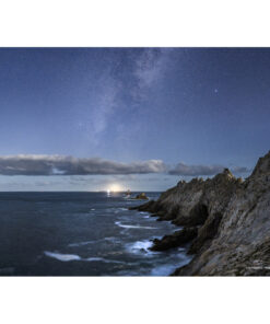 Set de table réversible "Pointe du Raz de nuit"