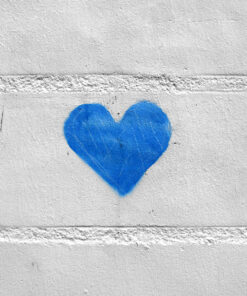 Photo "Coeur bleu"