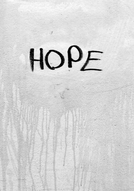 Photo Brève de rue "Hope"