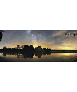 Magnet "L'abbaye de Paimpont de nuit"