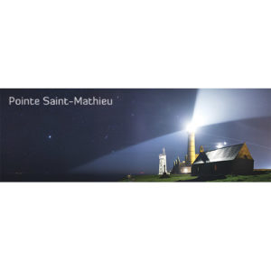 Magnet "Phare de la Pointe Saint-Mathieu de nuit"