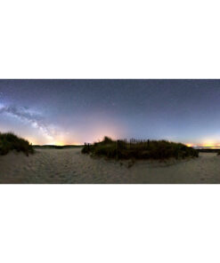 Photo "La Torche : les dunes sous la Voie lactée"