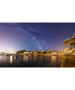 Photo "Sainte-Marine : le port sous la Voie lactée"