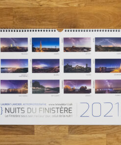 calendrier 2021 "Nuits du Finistère"