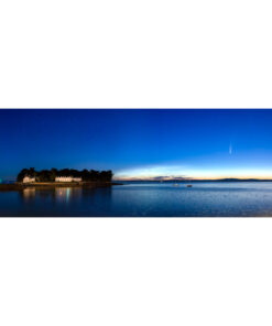 Douarnenez : Île Tristan, Comète Neowise et nuages noctulescents