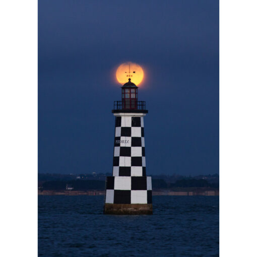Photo A4 à encadrer "Loctudy : phare des Perdrix"