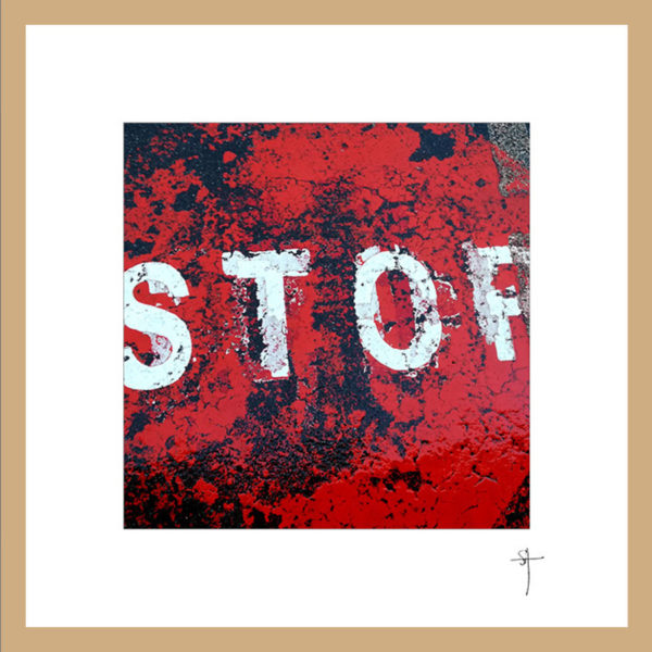 Mini-cadre "Stop"