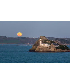 Carantec : l'Île Louët et la Pleine Lune