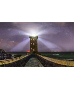 Le Conquet : Phare de Kermorvan face aux étoiles