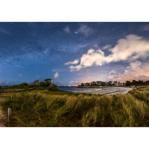 Roscoff : La Pointe de Perharidy sous les étoiles