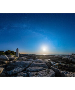 Trégunc : Pointe de la Jument sous les étoiles