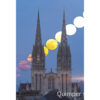 Magnet "Chapelet de Pleines Lunes sur la cathédrale de Quimper"