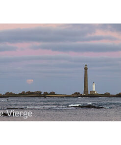 Magnet "Phare de l'Île Vierge et Pleine Lune"