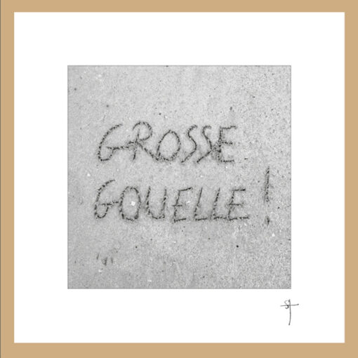 Mini-cadre "Grosse gouelle"