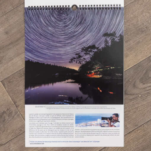 Calendrier 2024 "Nuits du Finistère"