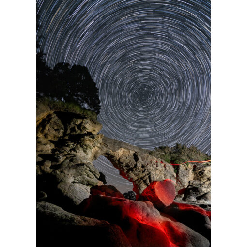 Beg Meil : Circumpolaire sur la Roche Percée
