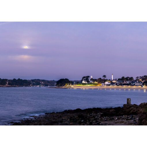 Bénodet : La Pleine Lune, la plage, le Minaret et la Pyramide