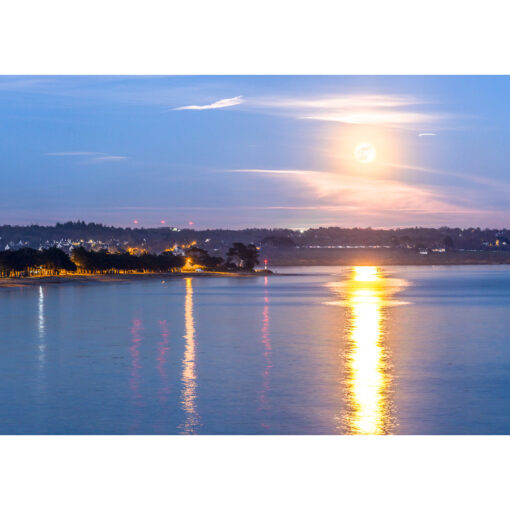 Fouesnant : La Pleine Lune au Cap Coz