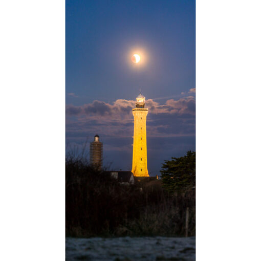Penmarc'h : Eclipse de Lune sur Eckmühl