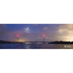 Magnet panoramique Brest : Les Pont de l'Iroise
