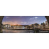 Magnet panoramique Châteaulin : Vue de sous le pont