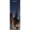 Magnet panoramique Quimper : La rue du Frout et la cathédrale