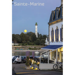 Magnet Bénodet : Le Phare de la Pyramide depuis Sainte-Marine