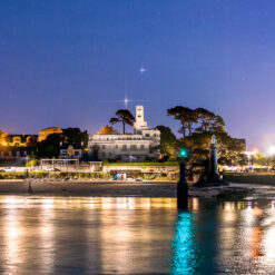 Bénodet : Conjonction Vénus-Jupiter sur le Minaret